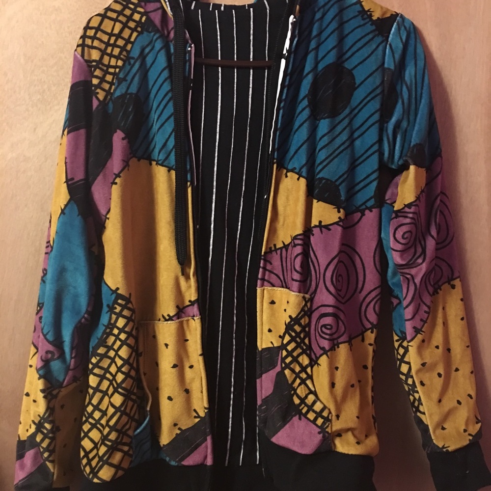 SOLD Nightmare Before Xmas Reversible Hoodie!